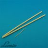 Круглые бамбуковые палочки для суши 22,5 см в индивидуальной ПЭ упаковке с зубочисткой